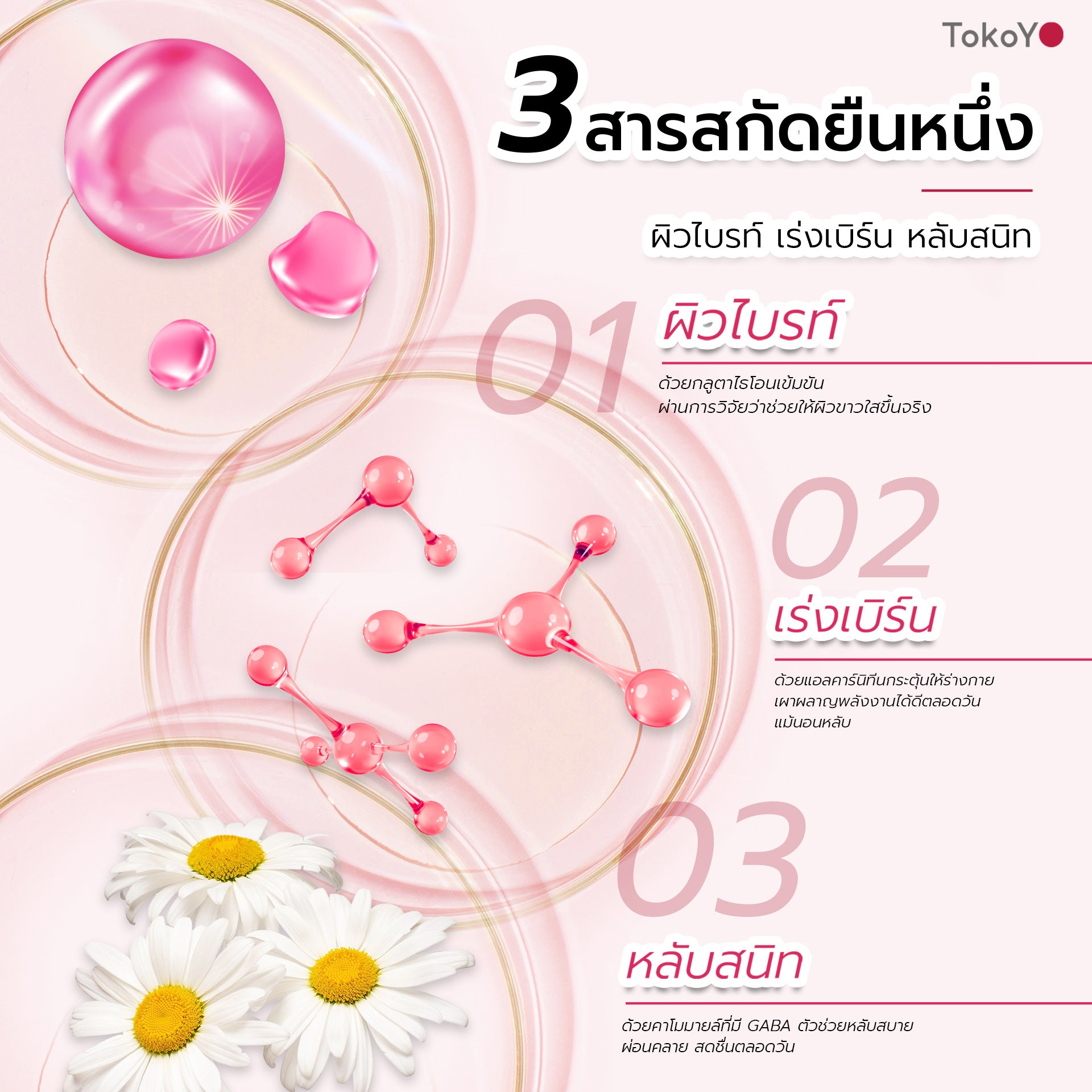 Dietto Night EX Plus Beauty  | ไนท์ อีเอ็กซ์ พลัส บิวตี้ ผลิตภัณฑ์เสริมอาหาร 8 เม็ด