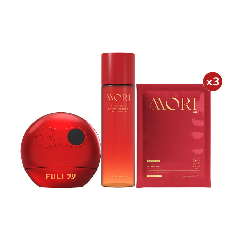MORI Ruby Red Astaxanthin Perfect Skin Set | รูบี้เรด เพอร์เฟกต์สกิน เซต