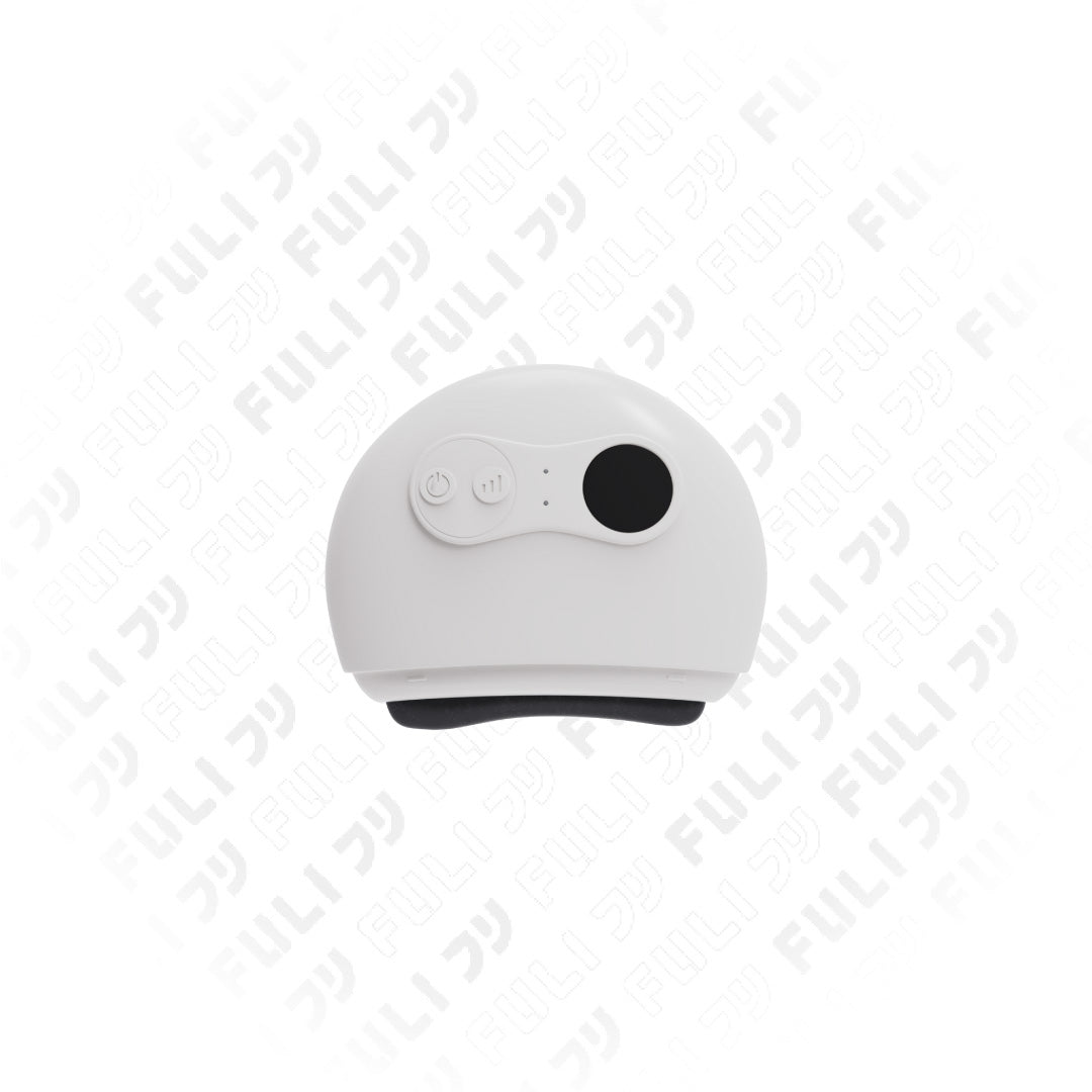 เซตนวดเย็นคอหน้าเรียว FULI Cool Tech Massage Neck Pillow + Natural Stone Electric Gua Sha