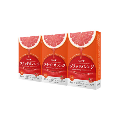 [ซื้อ 3 ชิ้น ถูกกว่า!]🔥Blood Orange Plus Dietary Supplement Product Tokoyo Brand | บลัด ออเรนจ์ พลัส ผลิตภัณฑ์เสริมอาหาร ตรา โทโกโยะ 10 เม็ด | ブラッドオレンジエキス 10錠入り | 10 แคปซูล*3 - รวม 30 แคปซูล