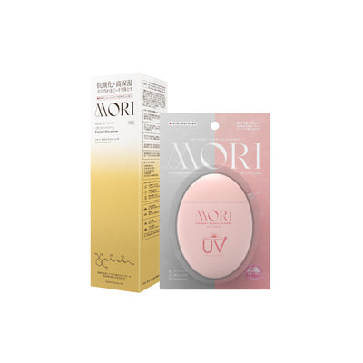 [คู่หูผิวกระชับไม่กลัวแดด] MORI Retinol Ultra Firming Facial Cleanser | โมริ เรตินอล อัลตร้า เฟิร์มมิ่ง คลีนเซอร์ 100 g. - 1 ชิ้น  + MORI Collagen Watery Sun Milk SPF 50+ PA++++ | โมริ คอลลาเจน วอเตอร์รี่ ซัน มิลค์ SPF 50+ PA++++ - 1 ชิ้น