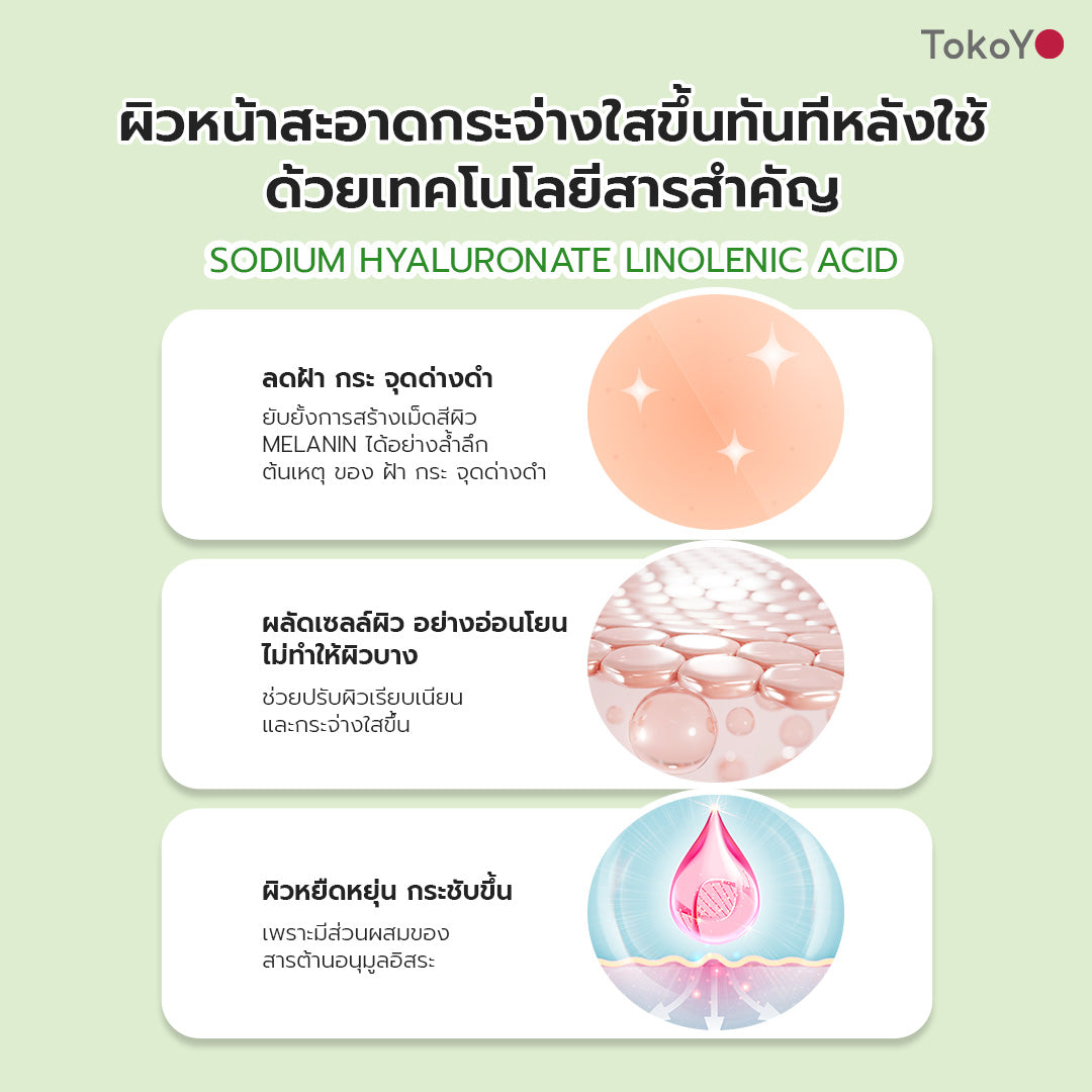 [เซตหน้าใส ผิวสวย] MORI Deep Breath Cleansing Gel | โมริ ดีพ เบรธ คลีนซิ่งเจล 1 ชิ้น + Tokoyo Night Ex Plus [Beauty] [30 แคปซูล]