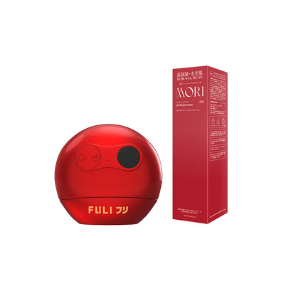 [คู่หูยกระดับหน้าเด้งผิวดี] MORI Astaxanthin Lift Moist Lotion | โมริ แอสตาแซนธิน ลิฟท์ มอยส์ โลชั่น 120 ml + รูบี้เวฟ เครื่องนวดกัวซาไฟฟ้า