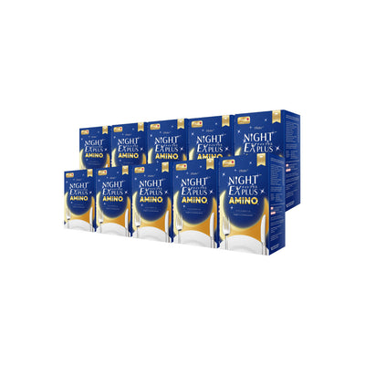 [ซื้อ 5 แถม 5] Tokoyo Night Ex Plus [Amino] | 30 แคปซูล*10 - รวม 300 แคปซูล | รับฟรี! แอสตาแซนธิน มาสก์ 2 กล่อง