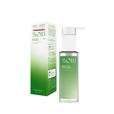 MORI Deep Breath Cleansing Gel | โมริ ดีพ เบรธ คลีนซิ่งเจล | モリ ディープブレスクレンジングジェル