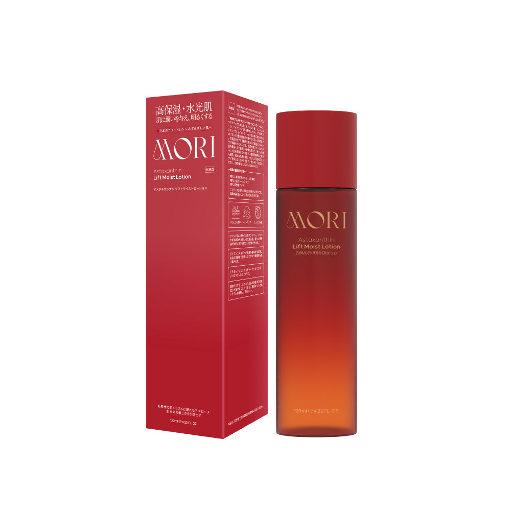 MORI Astaxanthin Lift Moist Lotion | โมริ แอสตาแซนธิน ลิฟท์ มอยส์ โลชั่น 120 ml. | モリ アスタキサンチン リフトモイストローション 120ml