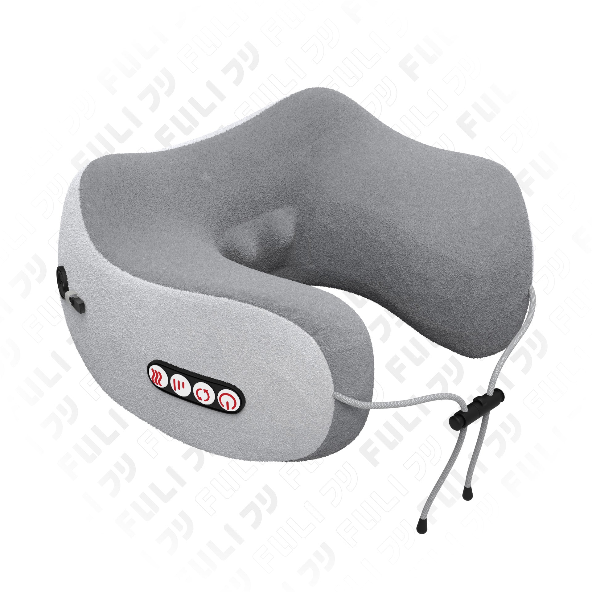 เซตนวดคอบ่าไหล่ฟินสบายคอ | FULI Neck and Shoulder Massager + FULI Ergo Massage Neck Pillow