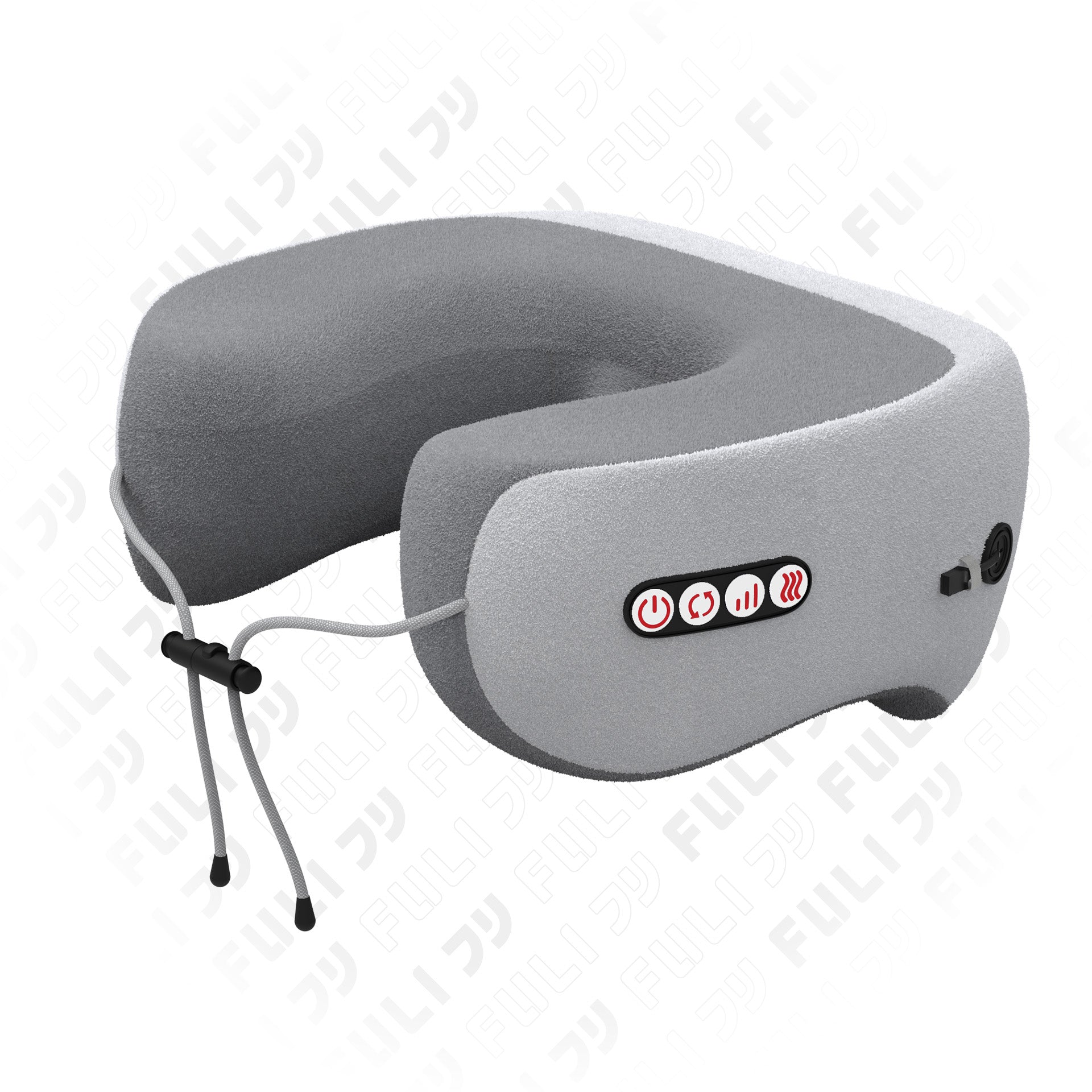 เซตนวดจัดเต็มสวยอัพเกรด FULI Natural Stone Electric Gua Sha + Ergonomic Smart Massager Mattress + Ergo Massage Neck Pillow + Smart Eye Massager