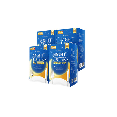 [ซื้อ 2 แถม 2] Tokoyo Night Ex Plus [Burner] | 30 แคปซูล*4 - รวม 120 แคปซูล | แถมฟรี วีต้าไลฟ์ แอสตาแซนธิน พลัส 8 แคปซูล
