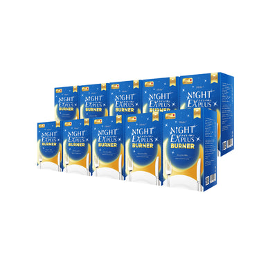 [ซื้อ 5 แถม 5] Tokoyo Night Ex Plus [Burner] | 30 แคปซูล*10 - รวม 300 แคปซูล | รับฟรี! แอสตาแซนธิน พลัส 24 แคปซูล 2 กล่อง