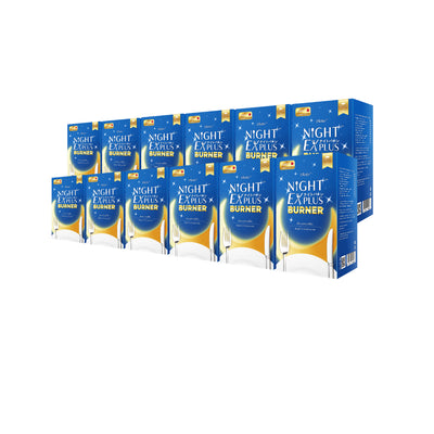 [ซื้อ 6 แถม 6] Tokoyo Night Ex Plus [Burner] | 30 แคปซูล*12 - รวม 360 แคปซูล | รับฟรี! กัวซาไฟฟ้าบำบัดผิวด้วยหินธรรมชาติ